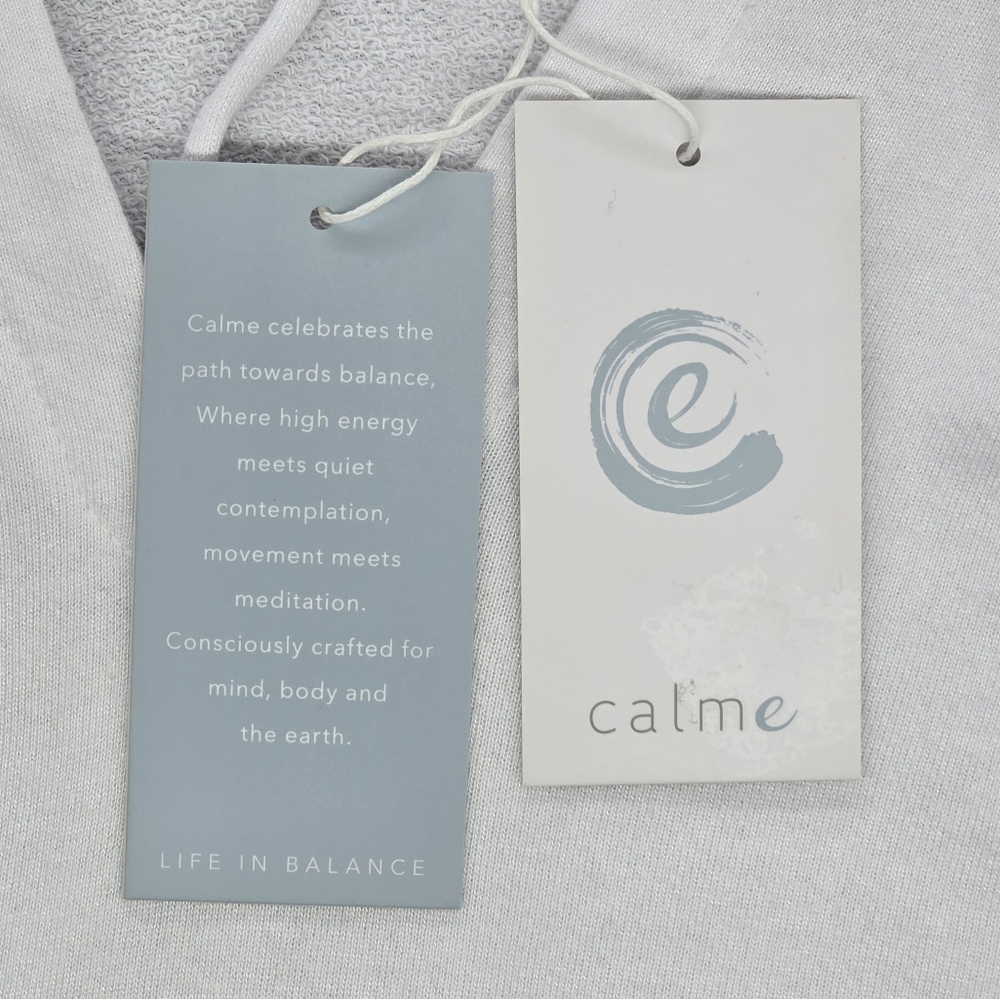 Johnny Was Calme NWT Mira White Hoodie Pullover - Picture 7 of 15